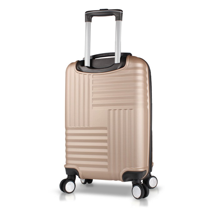 Zoozie Bags Maleta de Cabina Dorada 37L